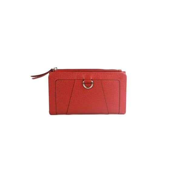 Eastern Counties Leather Davina Leather D-Ring Purse - Red