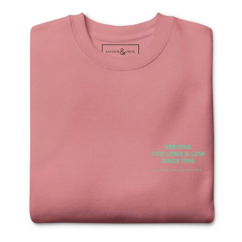 Anchor & Crew Set Point Social Volleyball Club League Organic Cotton Sweatshirt