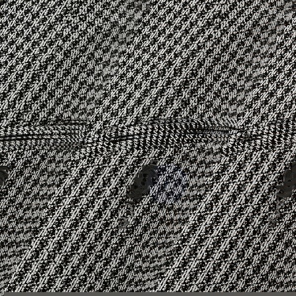 French Connection Mens French Connection Slim Fit Dogtooth Check in Blue