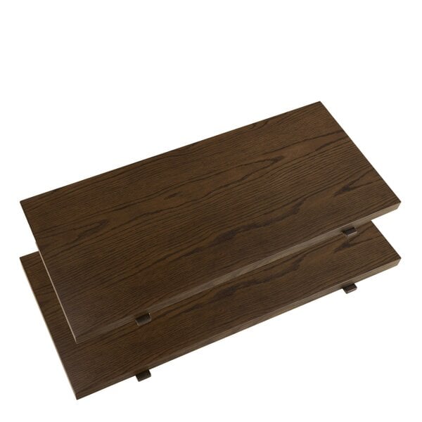 Wyld Haus Jyvaskyla 286cm 8 Seater Dark Oak Wood Rectangle Extendable Dining Table