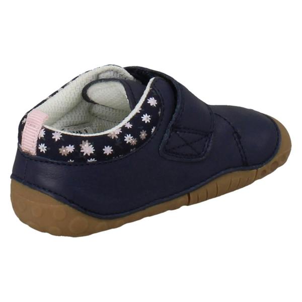 Start-rite Girls Startrite Floral Detail Pre-Walker Shoes Lila