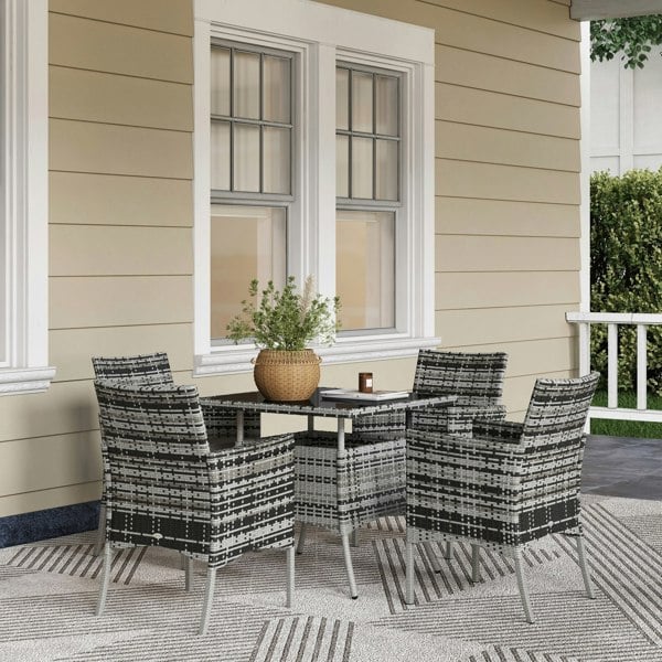 Rattan Dining Set