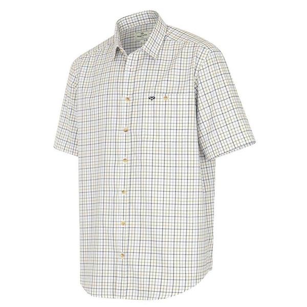 Hoggs of Fife Kessock short sleeve check shirt for men ideal for working on the farm