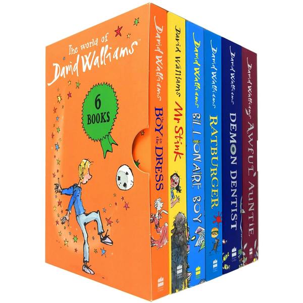 The World of David Walliams 6 Books Children's Collection Set