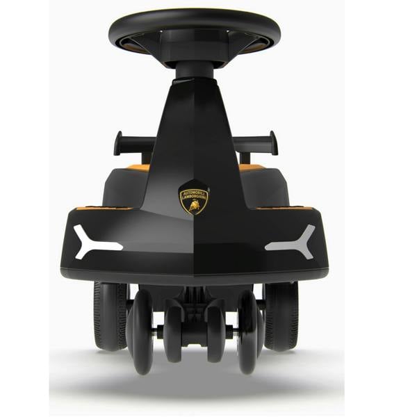 Rexco Lamborghini Swing Car Ride On Swivel Scooter Kids Toy Wiggle Gyro Twist & Go