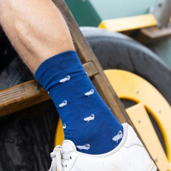 Swole PandaSocks SingleSheep Bamboo Socks, NavyBoxers & Briefs