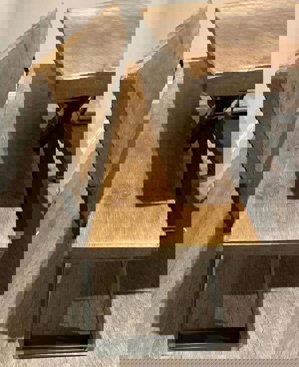 TRL Furniture Sleek & Slender Bench with Back