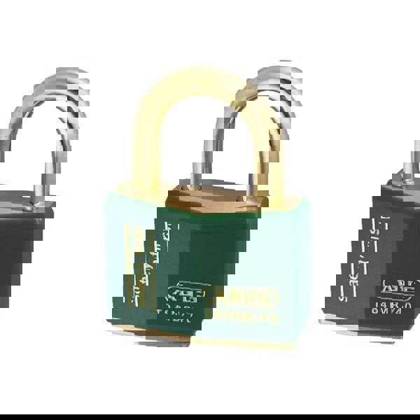 Abus Mechanical T84mb Series Rustproof Padlock - Green - 