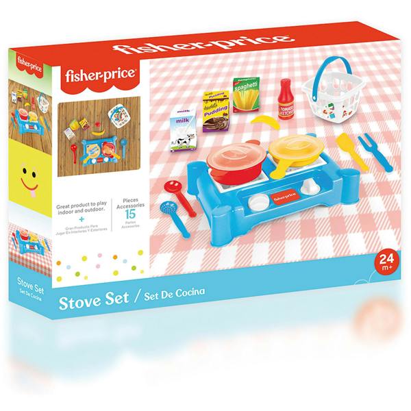 Dolu Fisher-Price Children's Stove Set - White
