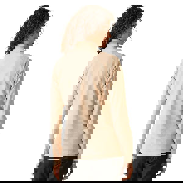 Regatta Great Outdoors Womens/Ladies Montes Half Zip Fleece Top - Warm Taupe/Blanc De Blanc - 