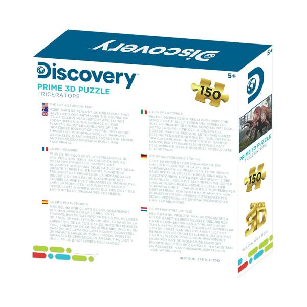 Prime 3D Puzzles Prime 3D Discovery Triceratops Puzzle