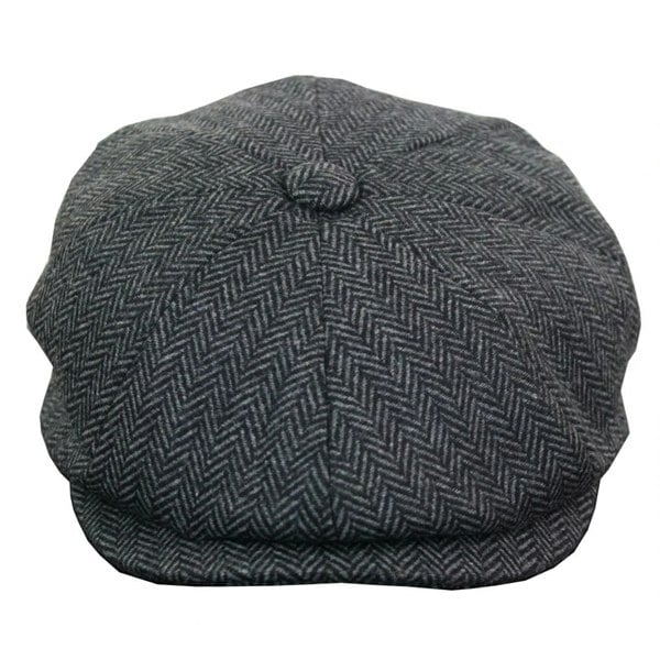 TruClothing Boys Herringbone Newsboy Hat Flat Cap