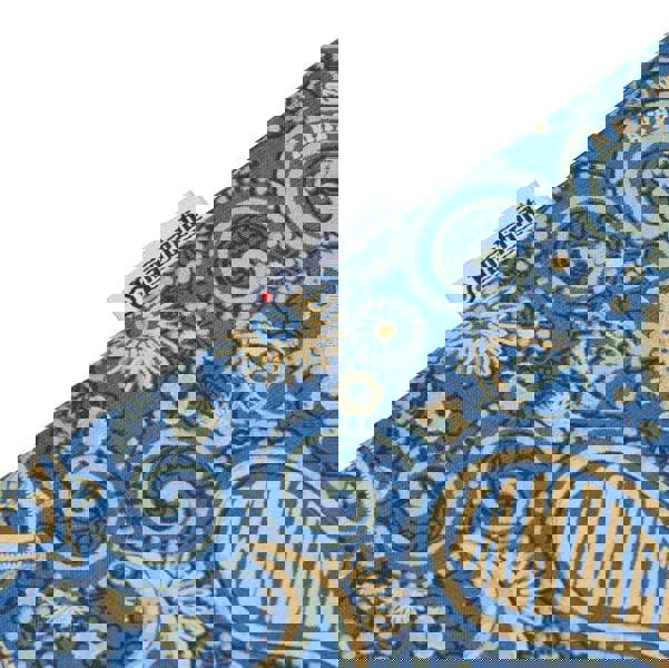 Lambretta Mens All Over Paisley Branded Retro Casual T-Shirt