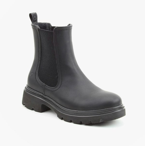 Heavenly Feet ZETA Womens Chelsea Boots Black