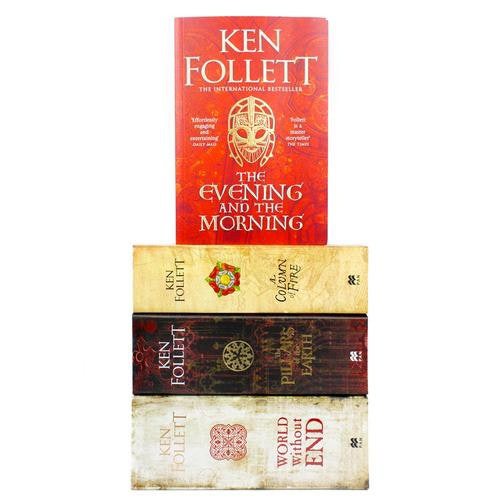 Macmillan Ken Follett The Kingsbridge Novels Stories Collection 4 Books Set