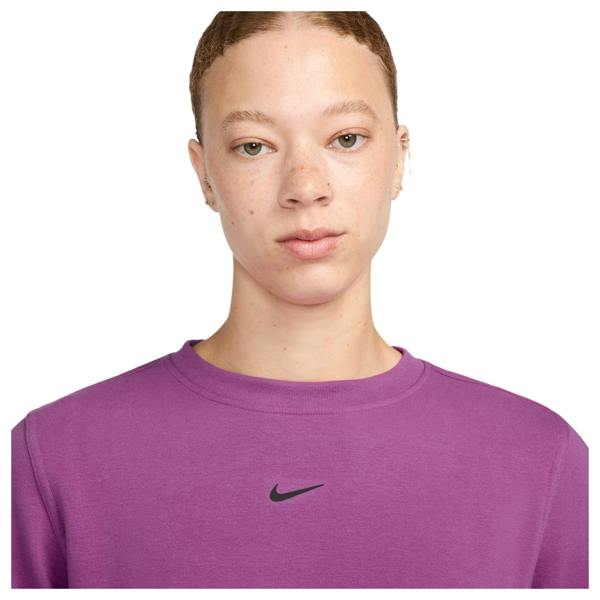 Nike Womens/Ladies Swoosh Logo Sweatshirt - Fuchsia - 