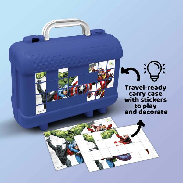 Multiprint Avengers Travel Set by Multiprint – Kids Activity & Craft Set