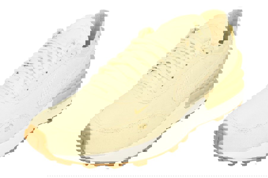 Nike Womens Waffle One Essential Trainers Dm7604  101 - Coconut Milk Team Gold 101 - Photo 0