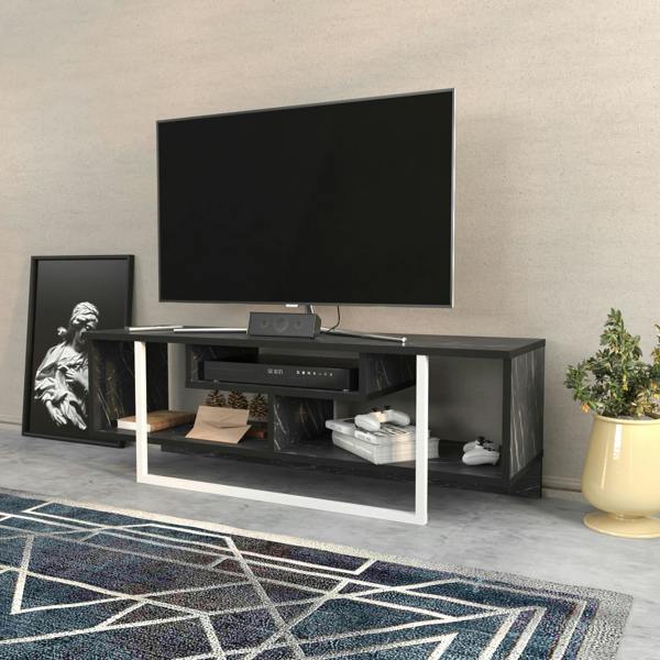 Decorotika Asal Modern Tv Stand TV Unit TV Cabinet for TV's up to 55"