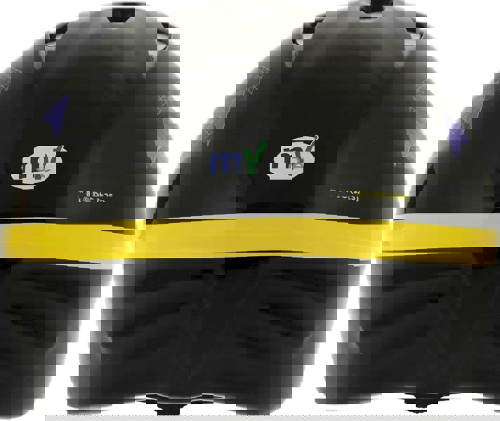 Batman Kids Safety Helmet 48-52cm - Black/Yellow