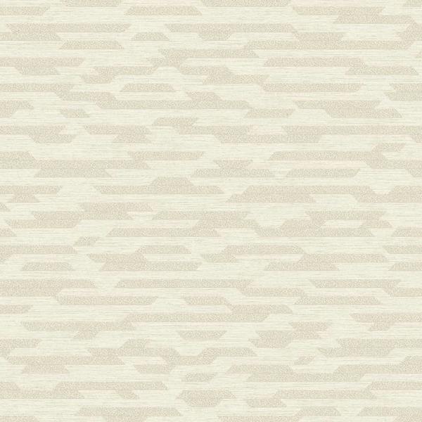 Grandeco Boutique Dioret Stacked Stones Luxury Weight Embossed Wallpaper, Griege