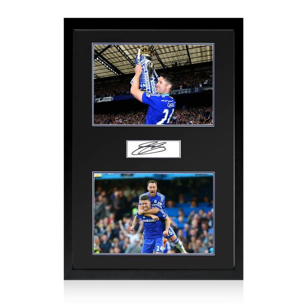 Gary Cahill Signed Chelsea Plaque Iconic Frame