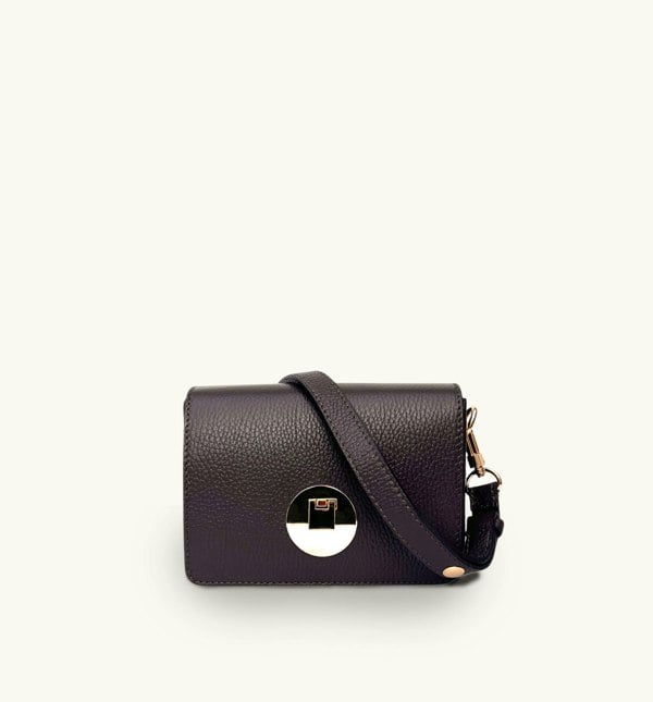 Apatchy London Chocolate Newbury cross-body bag