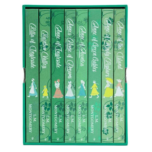 Anne of Green Gables Complete 8 Books Deluxe Hardback Collection – Classic Literature Collection