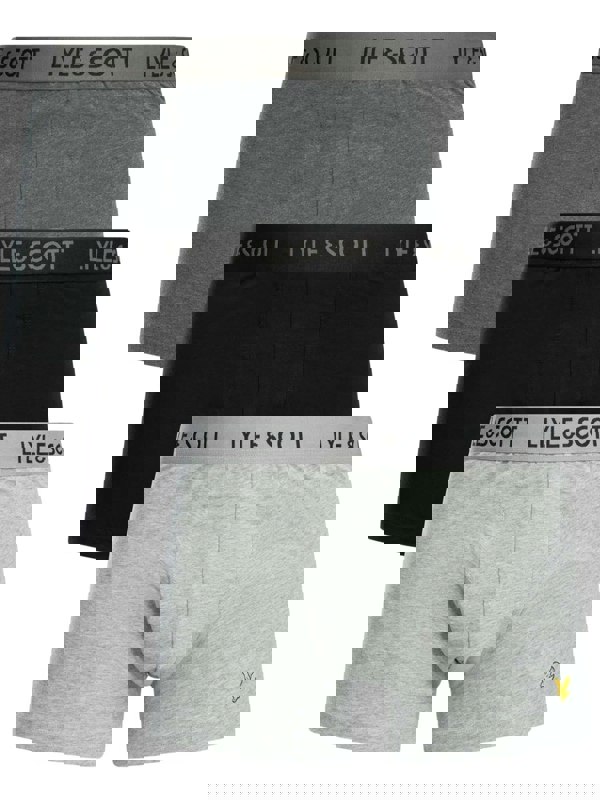 Lyle & ScottBoxer Briefs 3 - pack3 - Pack Barclay Boxer Briefs, Grey CombinationBoxers & Briefs