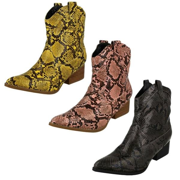 Spot On Ladies Spot On Ankle Boots F51018