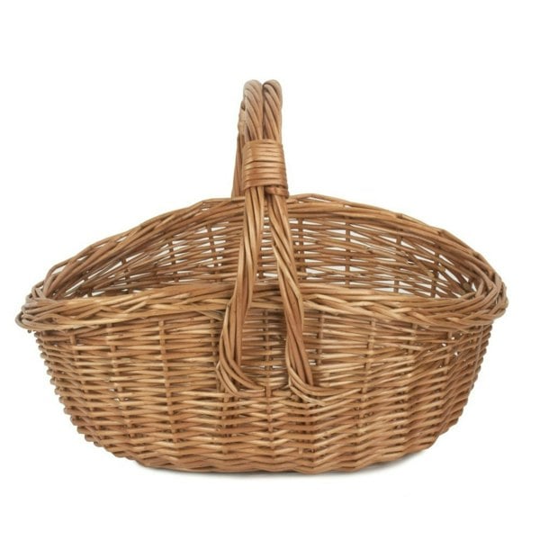 Cookery Wicker Shopper Basket