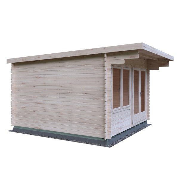 Shire 12x12 Belgravia Log Cabin 19mm Cladding - Best Shed
