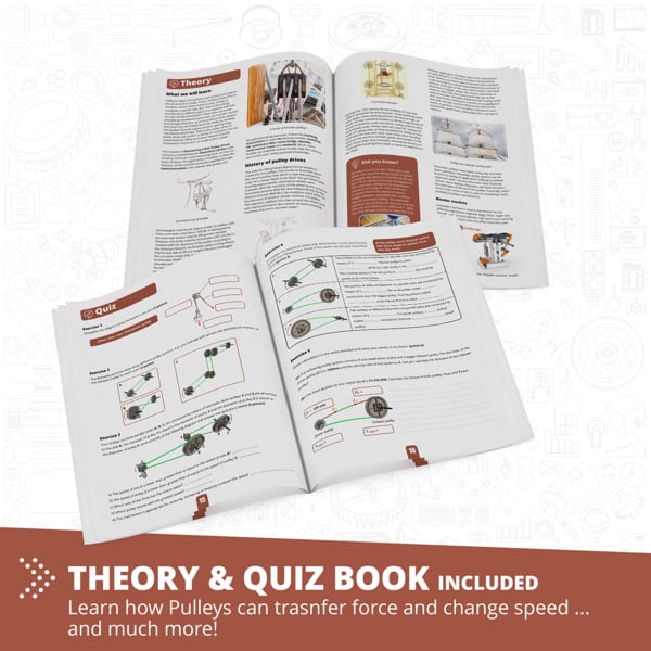 Engino STEM Mechanics: Pulley Drives