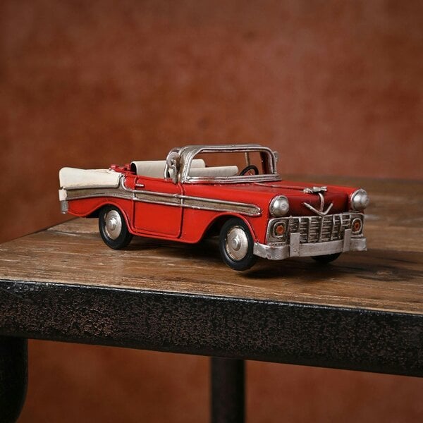 Harvey Makin Ornament - Red Convertible Car