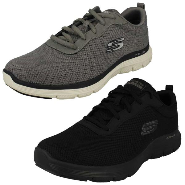 Skechers Mens Skechers Lace Up Lightweight Trainers Providence 232229