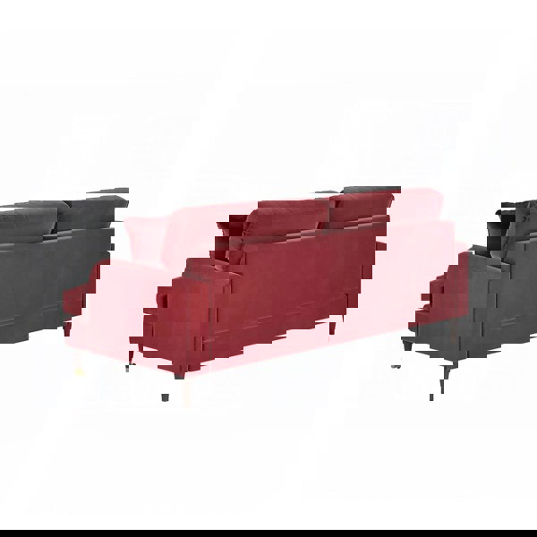 Rit Concept Shafique Two Seater Sofa, Loveseat, Velvet or Linen