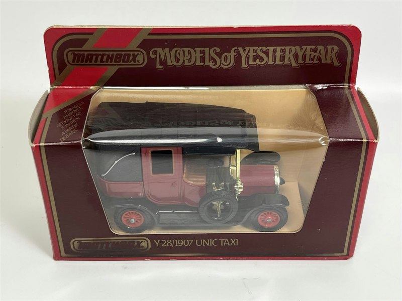 MCSlots Unic Taxi 1907 1:42 Scale Models of Yesteryear Matchbox Y28D S6