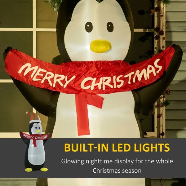 Inflatable Chritmas Penguin