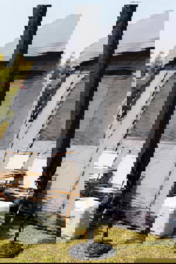 Living and Home 48x185cm Black Patio Parasol Cover Garden Umbrella Cover Straight/Roman Umbrella Oxford Rain & Dust Protectors