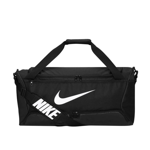 Nike Brasilia Swoosh Training 60L Duffle Bag - Black/White