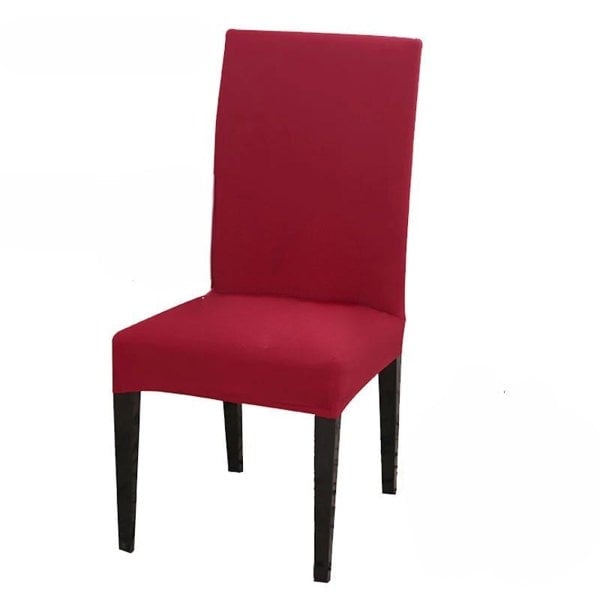 Anyseat Chair Cover Red with Anti-Dirt and Waterproof Elastic Material for Dining Room Kitchen Wedding Hotel Banquet Restaurant