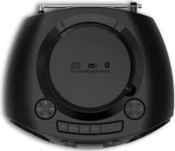 Philips TAZ2500 Portable CD Soundmachine, Cassette Player, DAB+/FM Radio, Bluetooth 6.0