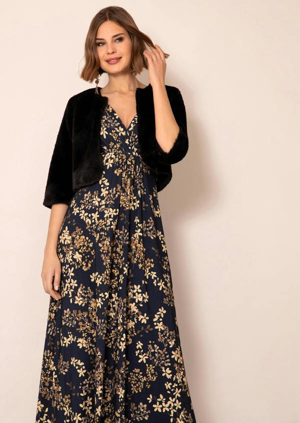 Alie Street London Sophia Maxi Dress (Golden Blossom)