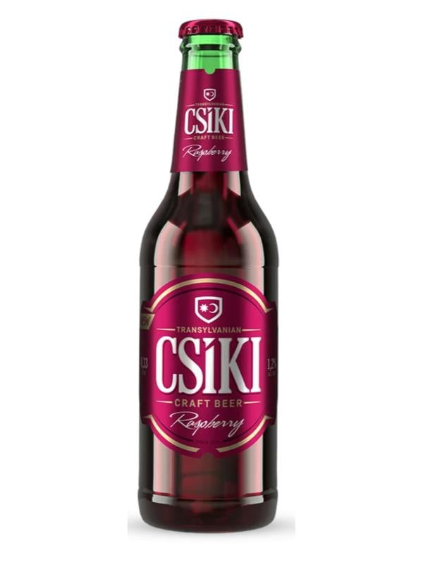 Csiki Sor Raspberry Low Alcohol Transylvanian Craft Beer 1.2% ABV 330ml