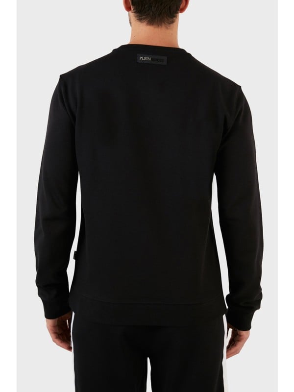 Plein Sport Tiger Logo Jumper - Black