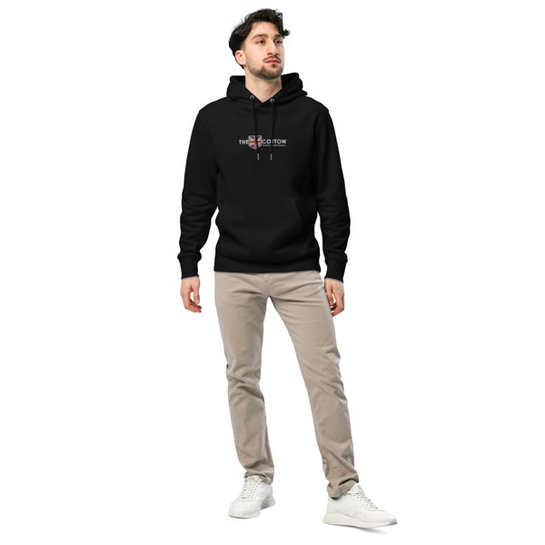 The Cotton London The Cotton Original Mountain Hoodie - Black