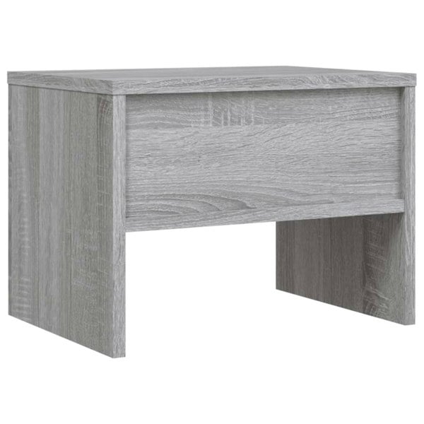Berkfield Bedside Cabinet Grey Sonoma 40x30x30 cm Engineered Wood