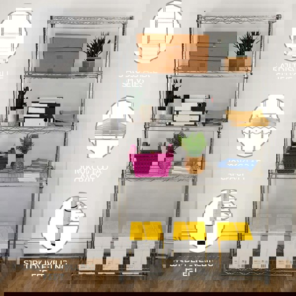 KuKoo Wire Racking - 45cm x 120cm x 180cm