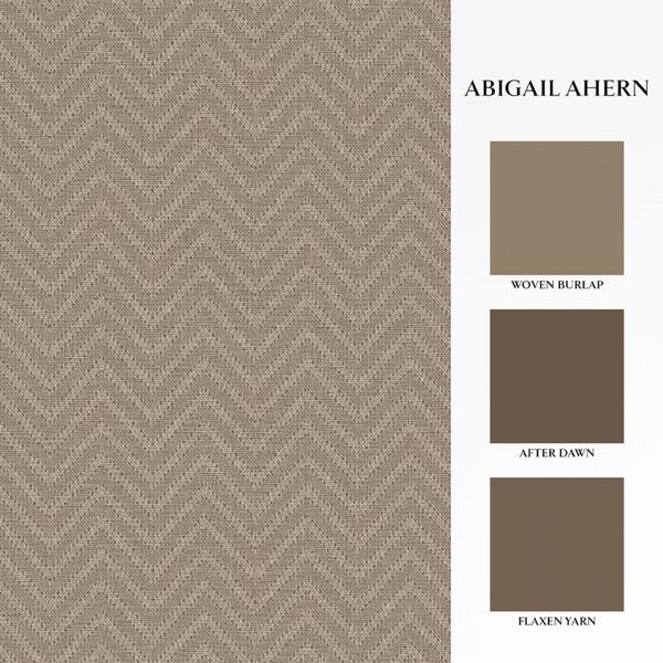Abigail Ahern Herringbone Weave Wallpaper | Praline