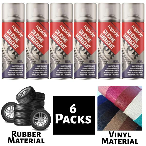 Rapide 6X Rapide Silicone Lubricant 250ml